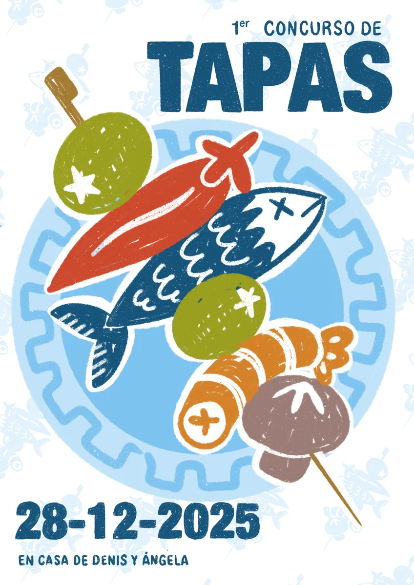 Cartel 1er Concurso de Tapas (Día)