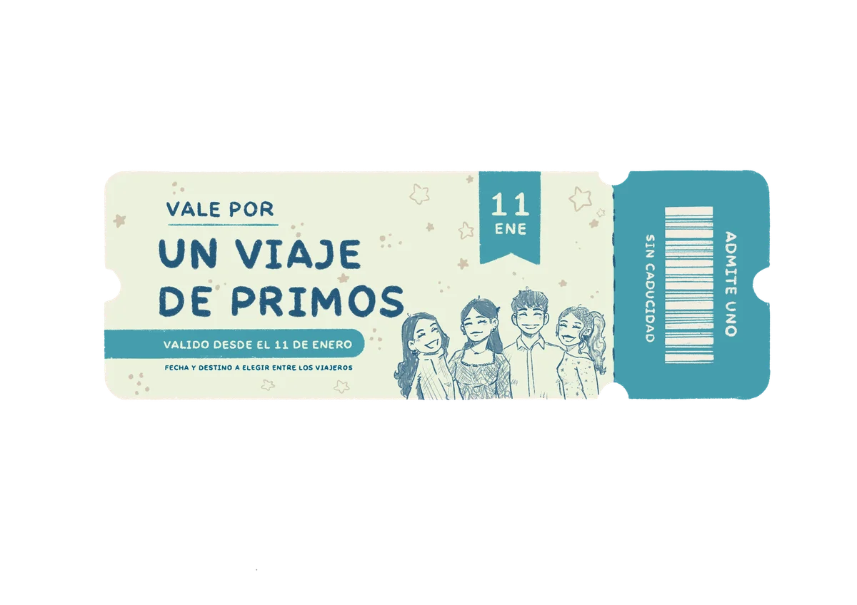 Ticket de Viaje Conmemorativo